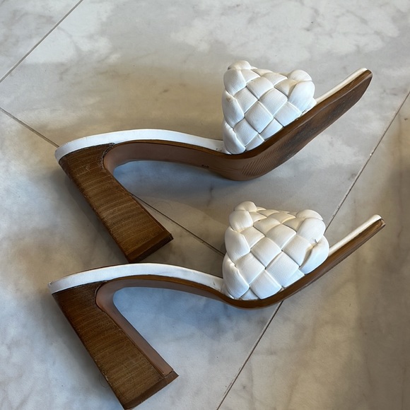 One band woven heel sandal slide - Picture 5 of 9